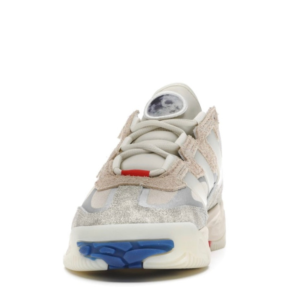 adidas niteball cream white/ gray / tan US 6 , UK 5 1/2 EU 38 1/2